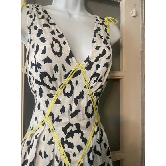 SELF PORTRAIT | Leopard Patterns Sleeveless Dress‎ - Picture 9 of 13